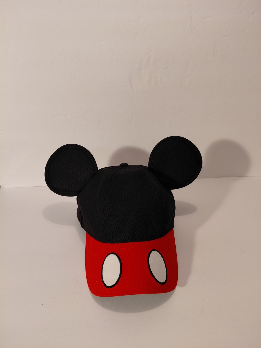 Disney Black Mickey Ears Cap with Red Accent